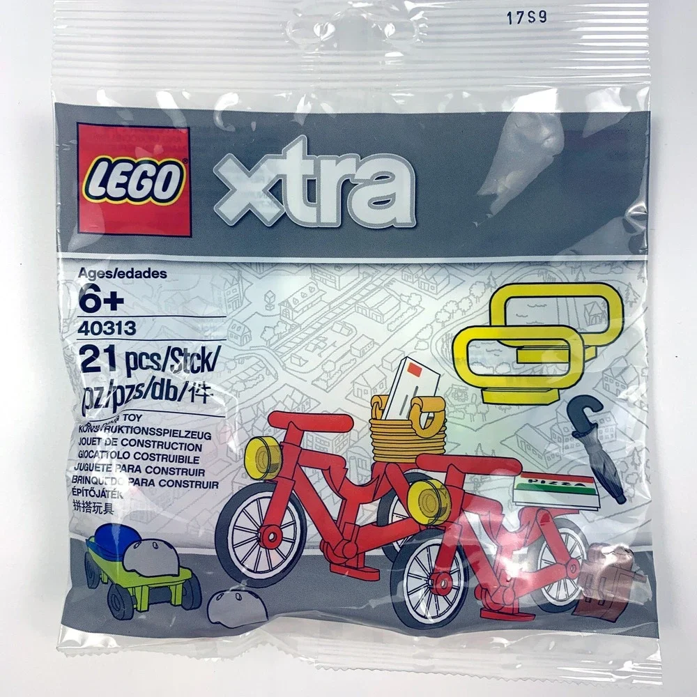 LEGO xtra 40313 x 2 Bike Pizza 40341 Shark Parrot 40368 Husky Snow Shoes Tree - Picture 4 of 11